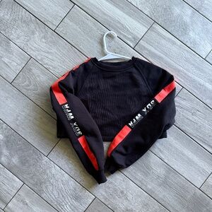 Sarahs Day x White Fox Cropped Rally Sweatshirt